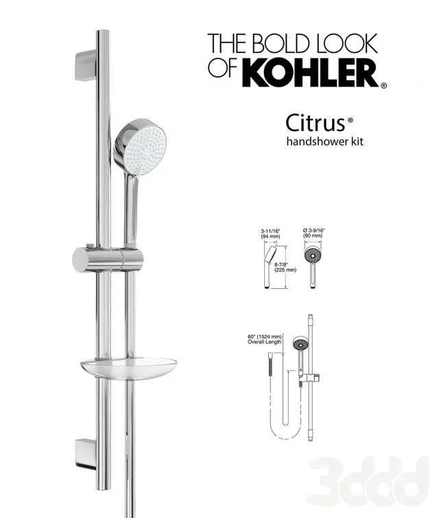Kohler Citrus® handshower kit